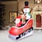 8ft. Airflowz Inflatable Santa Sleigh Ride